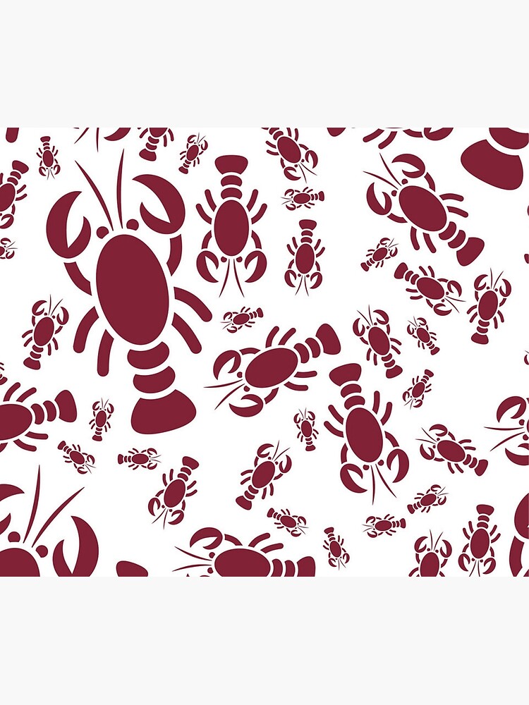Disover Lobster Shower Curtain