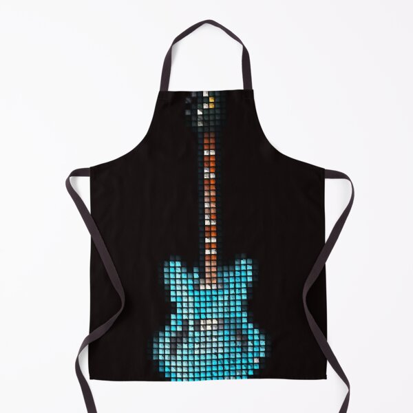 Item preview, Carrelage Pixel Blue Gibson DG Guitare Montant T-shirt classique designed and sold by Willieall.