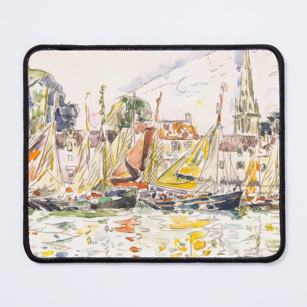 Item preview, Le Pouliguen: Fishing Boats (1928) by Paul Signac designed and sold by Designedbysm.
