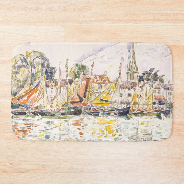 Item preview, Le Pouliguen: Fishing Boats (1928) by Paul Signac designed and sold by Designedbysm.