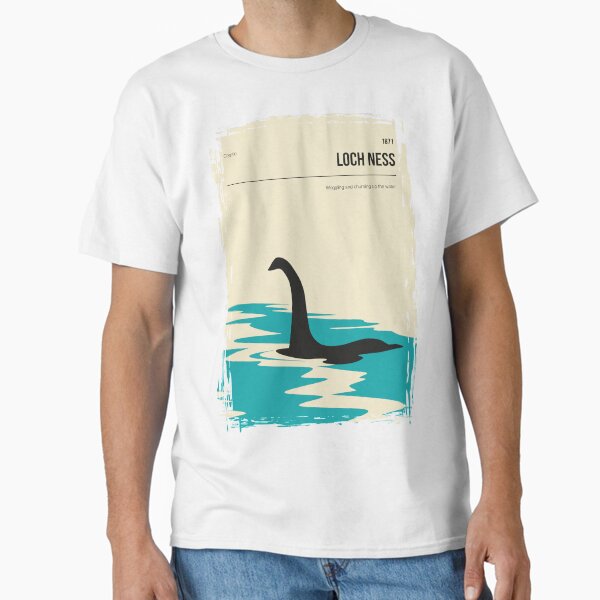Item preview, Loch Ness Scotland Cryptid Book Cover Poster designed and sold by Stadify.