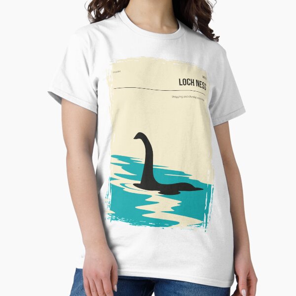 Item preview, Loch Ness Scotland Cryptid Book Cover Poster designed and sold by Stadify.