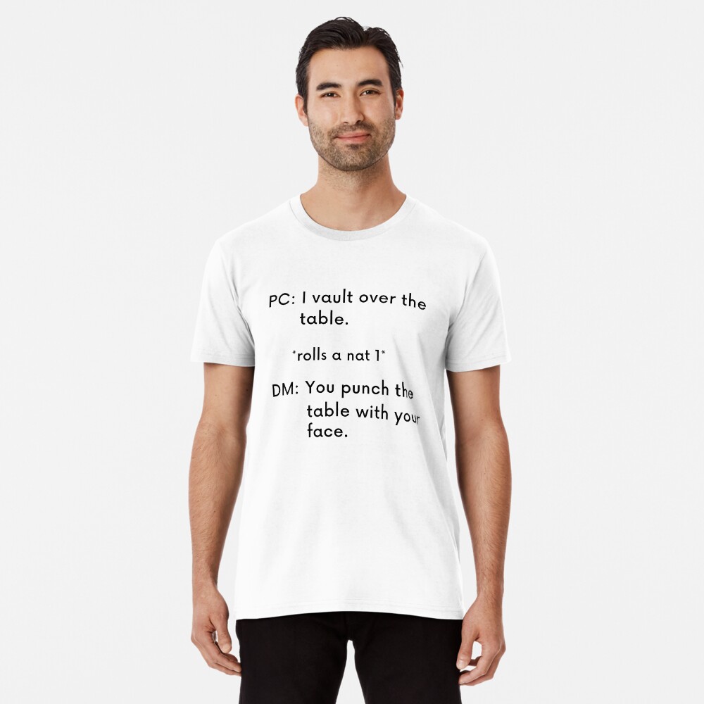 Aperçu de l'œuvre T-shirt premium créée et vendue par Caeper.