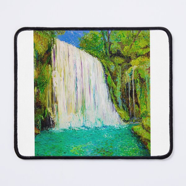 Item preview, Waterfall in the old park designed and sold by Natalia_Shchip.