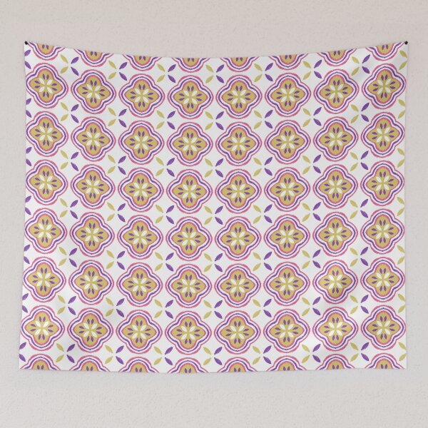Item preview, Lisbon Azulejos #8 - Bougainvilleas designed and sold by IZANAMI By Akane Yabushita.