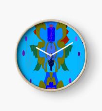 Mottif1. by Mickeys Art And Design.Biz Clock