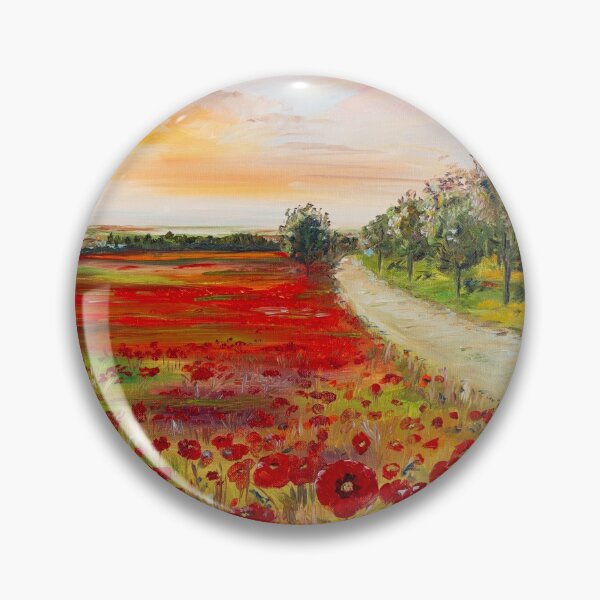 Item preview, Poppy Field By The Road designed and sold by Natalia_Shchip.