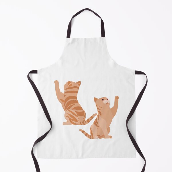 Item preview, Double Cats pawing up graphic designed and sold by patsyrosedesign.