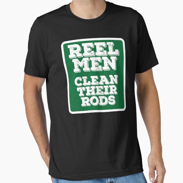 Vista previa del artículo con la obra «Reel Men - Limpiar sus cañas», diseñado y vendido por TnT Design.