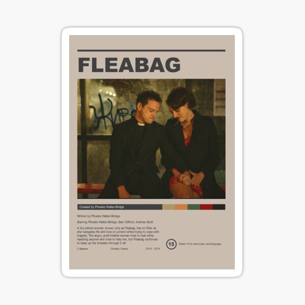 Vista previa del artículo con la obra «Póster Fleabag Vintage Style», diseñado y vendido por Undisclosed Aesthetic.