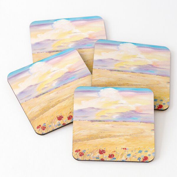 Item preview, Poppies and Cornflowers Near a Wheat Field designed and sold by Natalia_Shchip.