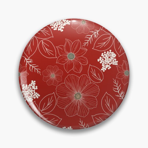 Item preview, Holiday botanical floral designed and sold by Lilac Blooms Designs.