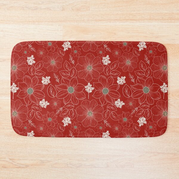 Item preview, Holiday botanical floral designed and sold by Lilac Blooms Designs.