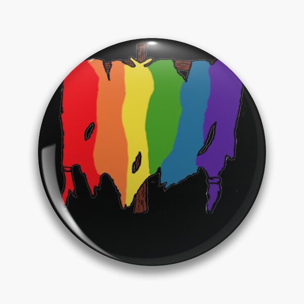 Item preview, Tattered Gay Pride Flag Classic designed and sold by GinaDrake.
