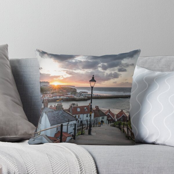 Item preview, Whitby Steps Sunset View designed and sold by Tony North.