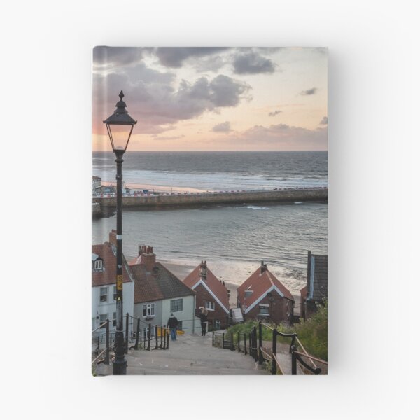 Item preview, Whitby Steps Sunset View designed and sold by Tony North.