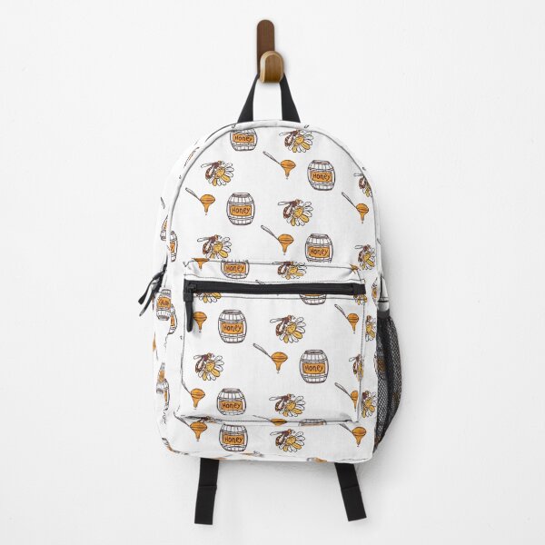 Item preview, cute bee and honey illustration designed and sold by Design by Sara.