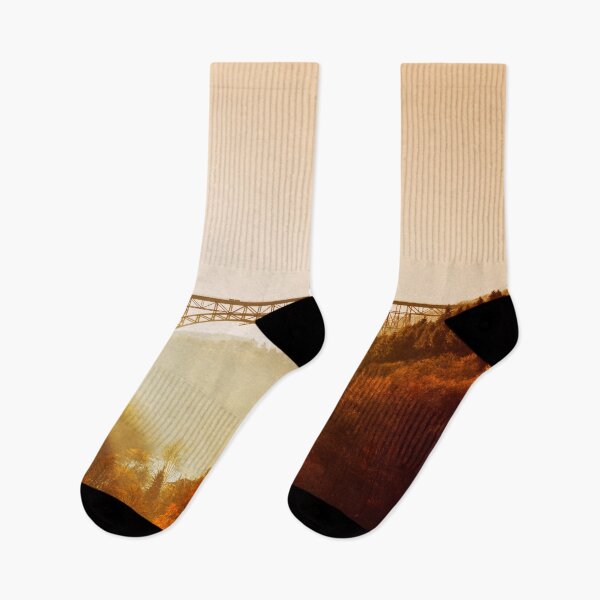 Item preview, Bridge in Afternoon Light designed and sold by Dyrk Wyst Redbubble Shop.