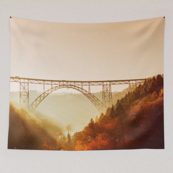 Item preview, Bridge in Afternoon Light designed and sold by Dyrk Wyst Redbubble Shop.