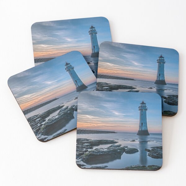 Item preview, Perch Rock Lighthouse After Sunset Long Exposure designed and sold by Tony North.