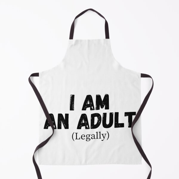Item preview, I am an Adult, 18th birthday gift designed and sold by Kritika 99.