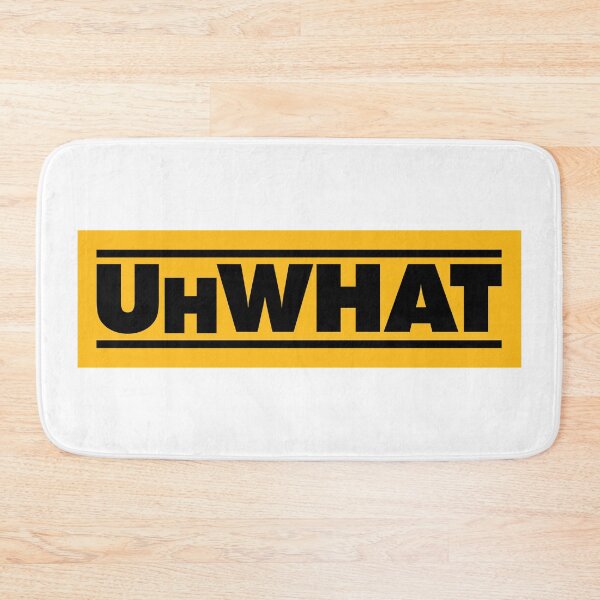 Item preview, UhWHAT (White) designed and sold by VonHafe.