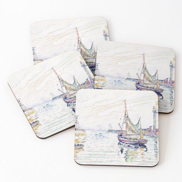 Item preview, View of Les Sables d'Olonne (1929) by Paul Signac designed and sold by Designedbysm.