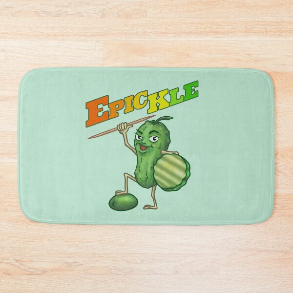 Item preview, Epic-kle or The Legend of the Brined Cucumber who Defeated the Evil Olive with a Toothpick designed and sold by trasmano.
