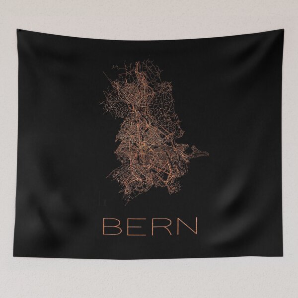 Item preview,  Plan-map of the city of bern designed and sold by paulrommer.