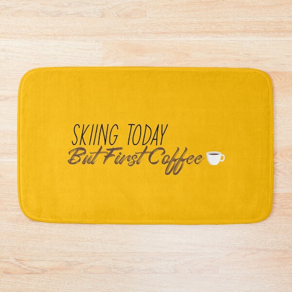 Item preview, Skiing Today But First Coffee designed and sold by ErmessThiings.