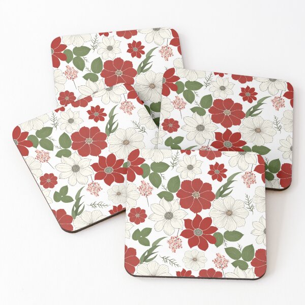 Item preview, Red, White & green designed and sold by Lilac Blooms Designs.