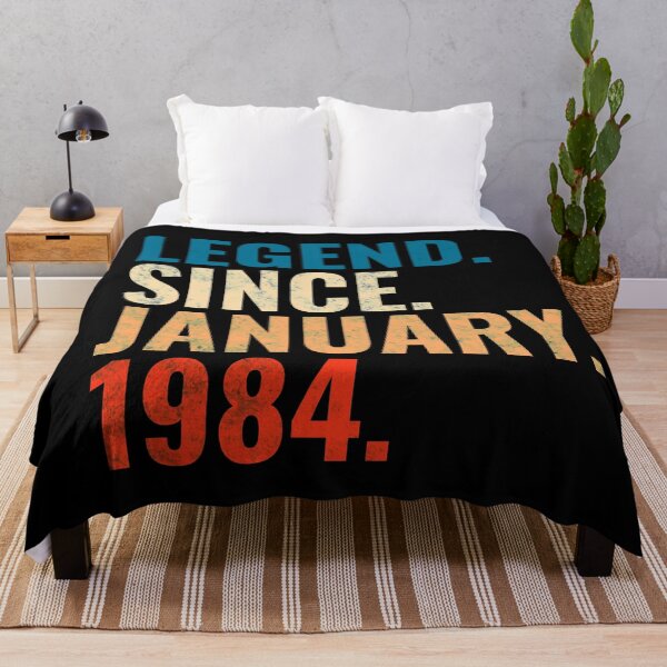 Item preview, Legend Since January 1984 Retro Vintage designed and sold by Teelogic.