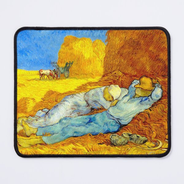 Item preview, The Siesta by Vincent van Gogh designed and sold by SimpleJoyStyle.