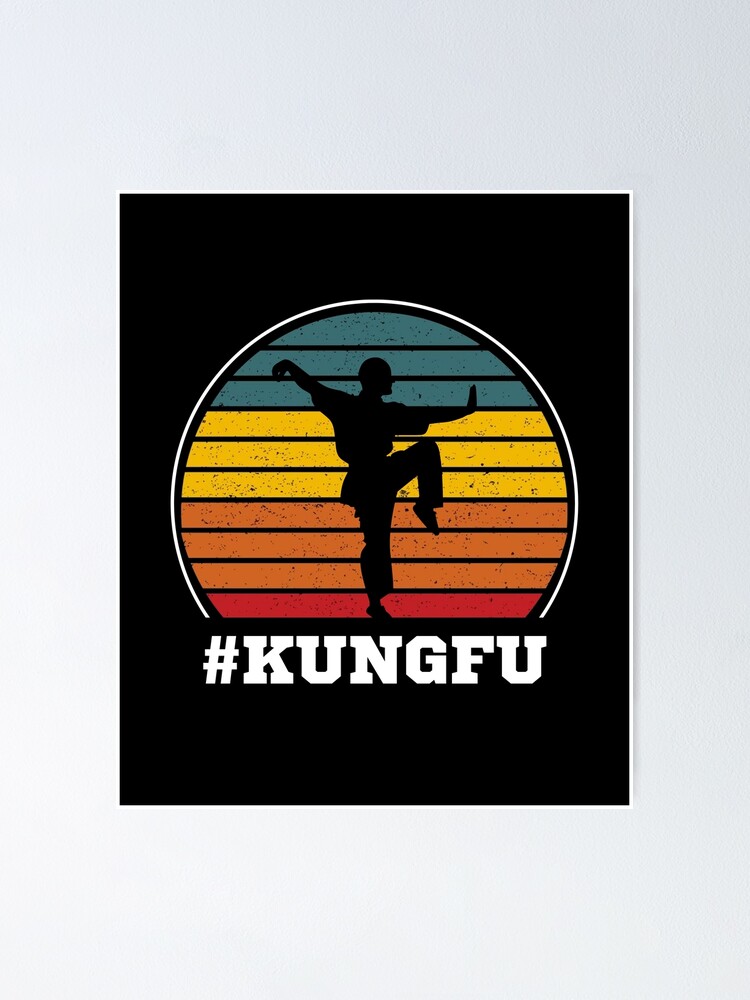 Thumbnail 1 of 3, Poster, Kung Fu Retro designed and sold by 9N20.