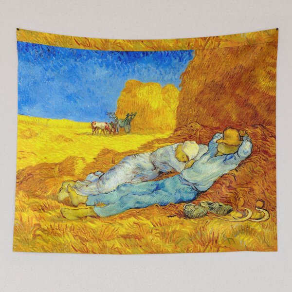 Item preview, The Siesta by Vincent van Gogh designed and sold by SimpleJoyStyle.