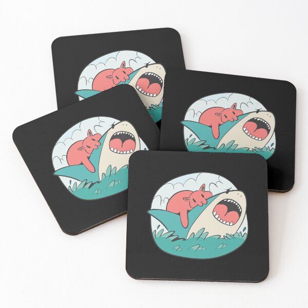 Item preview, Cat Biting Shark designed and sold by Petit-creativ.