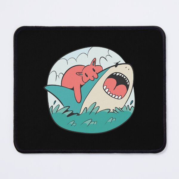 Item preview, Cat Biting Shark designed and sold by Petit-creativ.