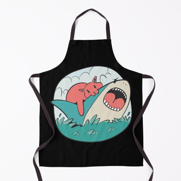 Item preview, Cat Biting Shark designed and sold by Petit-creativ.