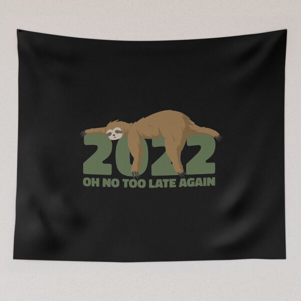 Item preview, Sleeping Sloth NewYear designed and sold by Petit-creativ.