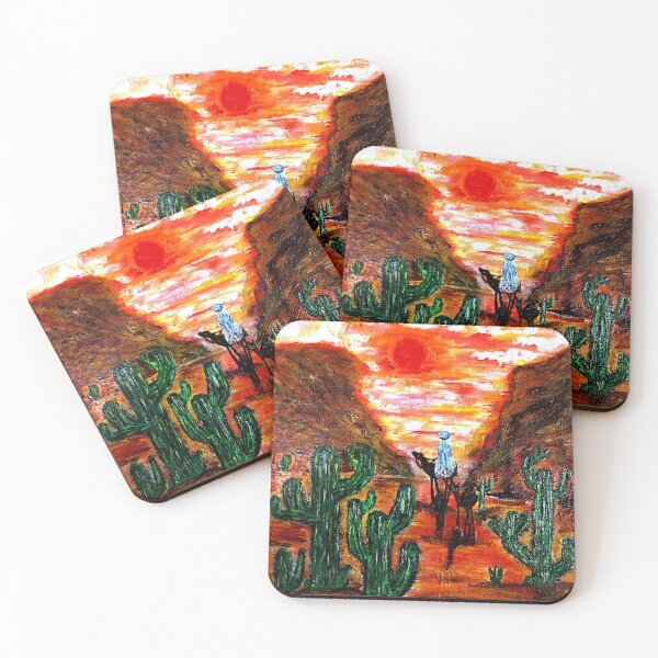Item preview, Cactus and Hot Burning Desert designed and sold by OnigiriDoctor.