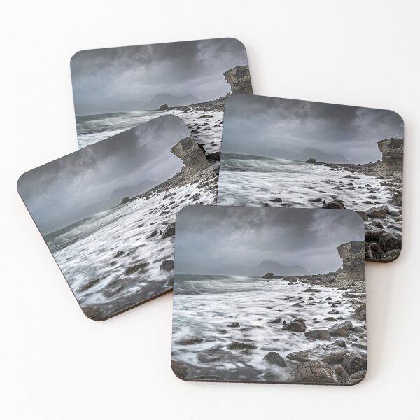 Item preview, Elgol Beach and Waves with Long Exposure designed and sold by Tony North.