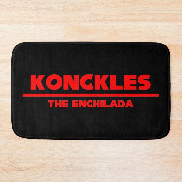 Item preview, Konckles the Enchilada (Knuckles the Echidna) (Black) designed and sold by VonHafe.