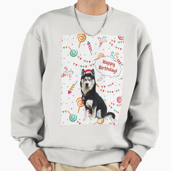 Carte De Voeux Joyeux Anniversaire "Husky". : Image Vectorielle De Stock (libre De Droits) 1716837904