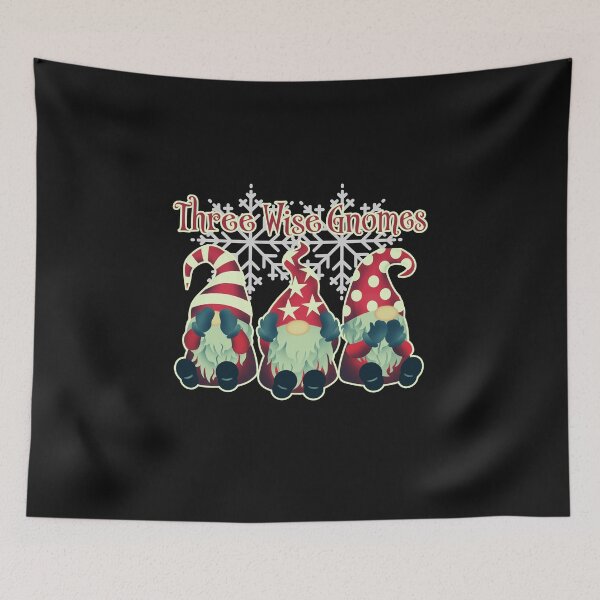 Item preview, Cool Classic Christmas Gnomes - Three Wise Gnomes designed and sold by laiwole.