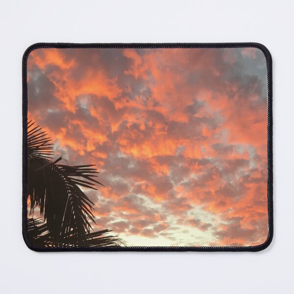Item preview, No Filter Australian Palm Tree Sunset Photography designed and sold by Drawn By Hand Designs.