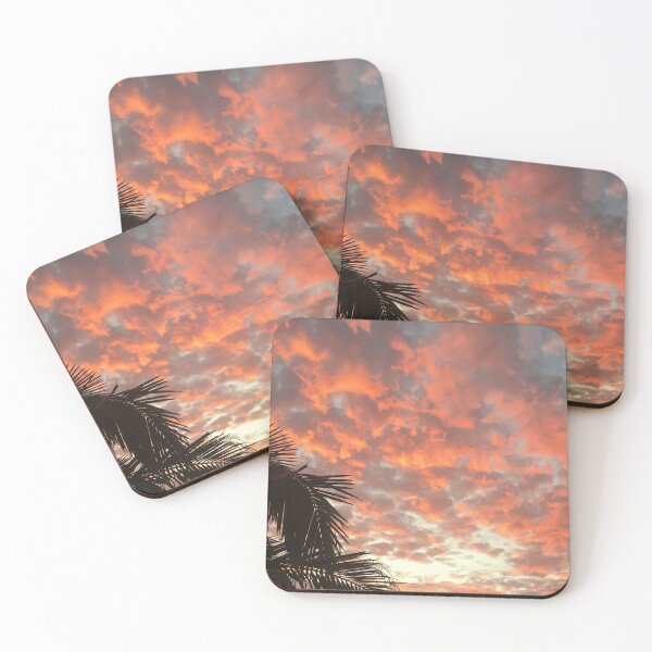 Item preview, No Filter Australian Palm Tree Sunset Photography designed and sold by Drawn By Hand Designs.