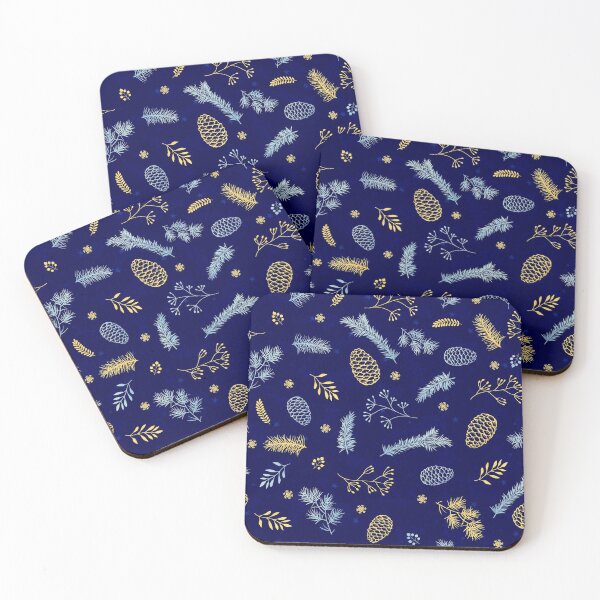 Item preview, Blue Christmas Pattern  designed and sold by TheSkullArmy.
