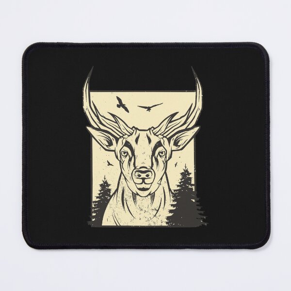 Item preview, Deer, deer head, deer antlers designed and sold by DerSenat.