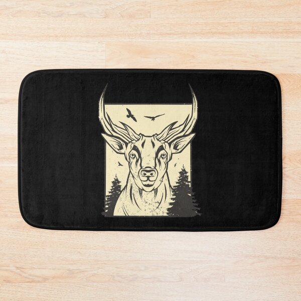 Item preview, Deer, deer head, deer antlers designed and sold by DerSenat.