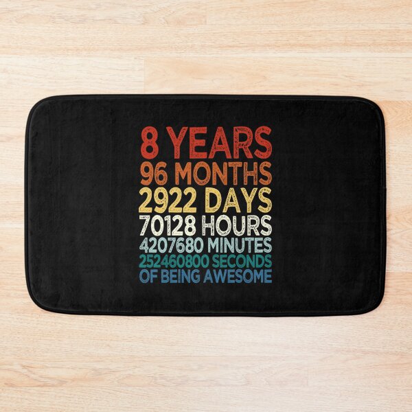 Item preview, 8 Years Old Birthday, 8th Birthday, Eight Years of Being Awesome, Kids Funny Vintage designed and sold by Anneliese Fuchs.